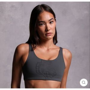Darc Sport SHE Grow Soto Energy Sports Bra in Wolf Gray Gym Workout Size Small